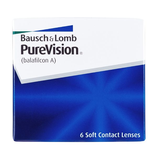 Линзы контактные PureVision (8.6/-6.0) 6шт